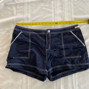 Nautical swim cover up shorts. Size XL.